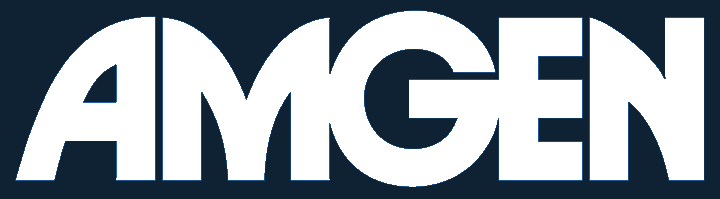 AMGEN (Navy background)