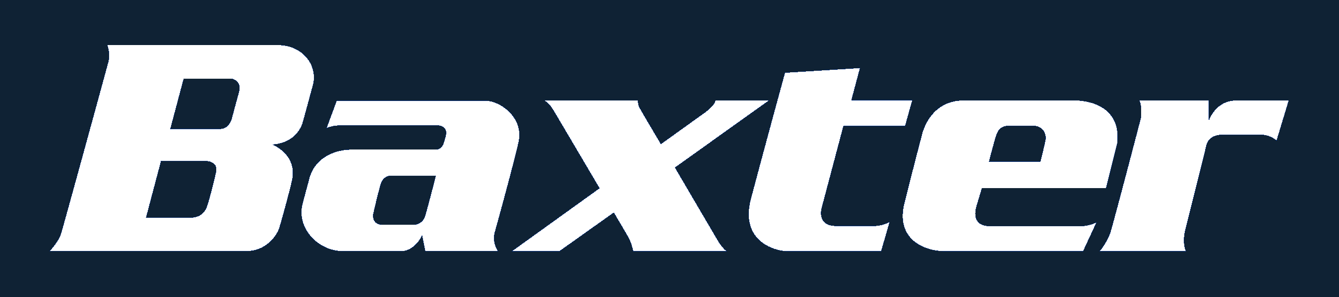 BAXTER (navy background)